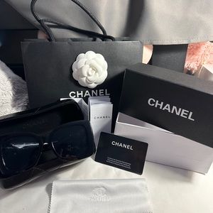 Chanel Square Sunglasses full inclusion